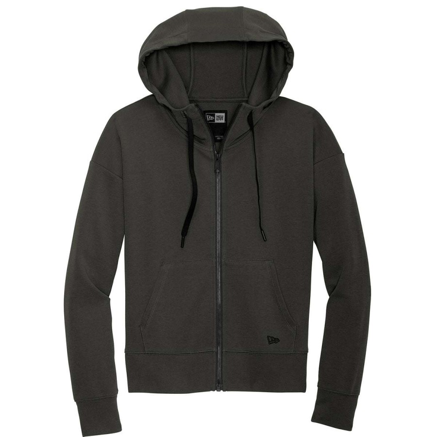 * New Era Women'S Graphite Sts Full-Zip Hoodie | Full Zips