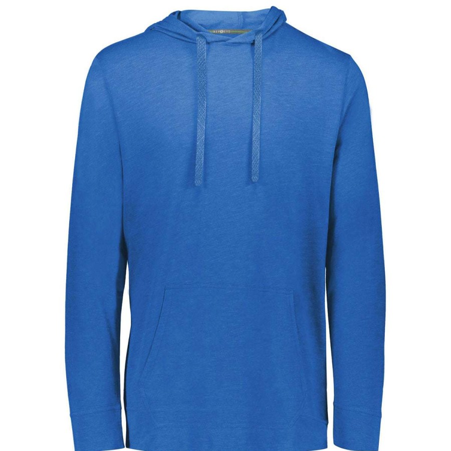 * Holloway Men'S Royal Heather Repreve Eco Hoodie | Sweatshirts