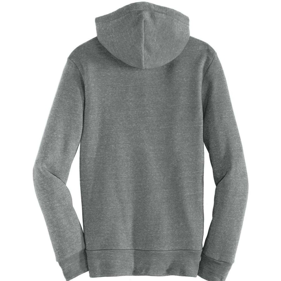 * Alternative Apparel Men'S Grey Rocky Eco-Fleece Full Zip Hoodie | Full Zips