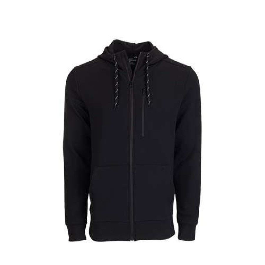 * Gap Men'S Black Gapfit Full Zip Hoodie | Full Zips