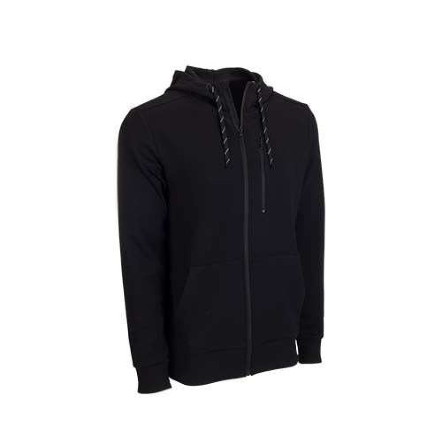 * Gap Men'S Black Gapfit Full Zip Hoodie | Full Zips