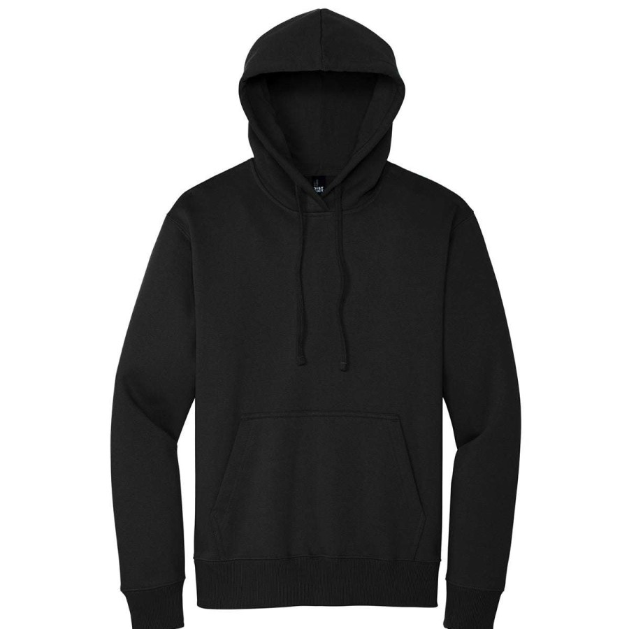 * District Men'S Black V.I.T. Heavyweight Fleece Hoodie | Sweatshirts