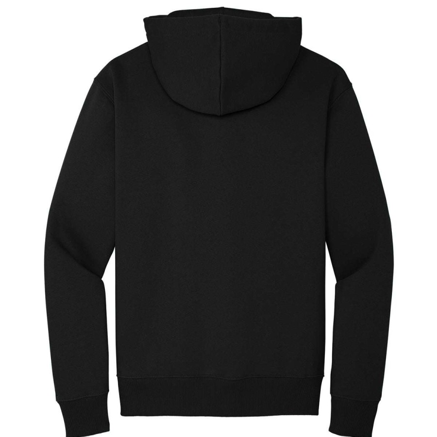 * District Men'S Black V.I.T. Heavyweight Fleece Hoodie | Sweatshirts