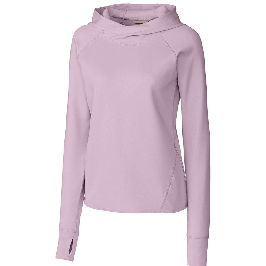 * Cutter & Buck Women'S Iced Orchid Traverse Sweatshirt Hoodie | Sweatshirts