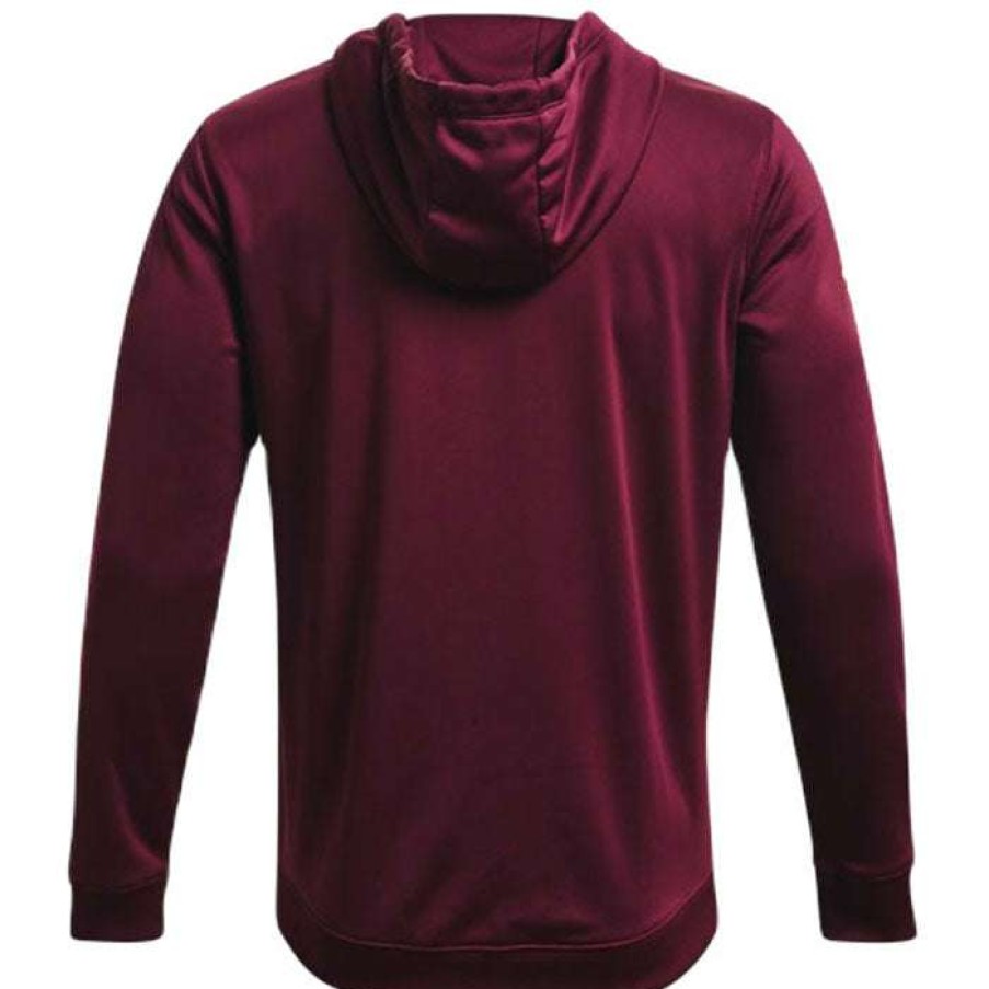 * Under Armour Men'S Maroon Fleece Storm Hoodie | Sweatshirts