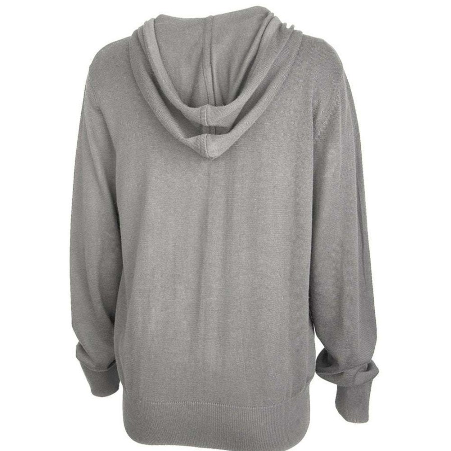 * Charles River Women'S Heather Grey Mystic Sweater Hoodie | Full Zips