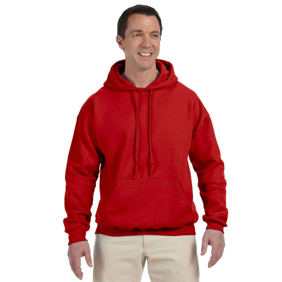 * Gildan Uni Red Dryblend 50/50 Hoodie | Sweatshirts