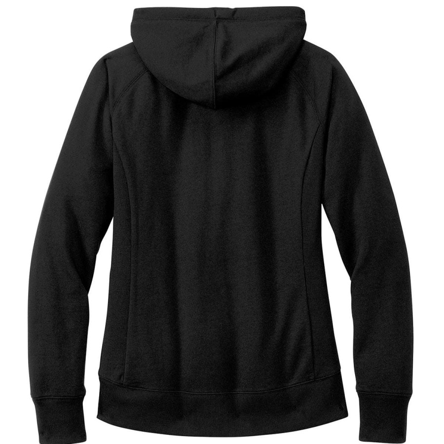 * District Women'S Black Re-Fleece Hoodie | Sweatshirts