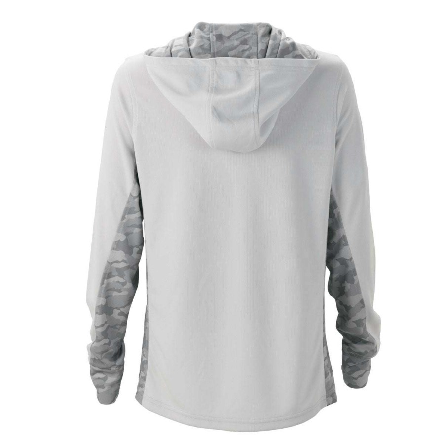 * Vantage Women'S Grey Pro Camo Block Full-Zip Hoodie | Full Zips