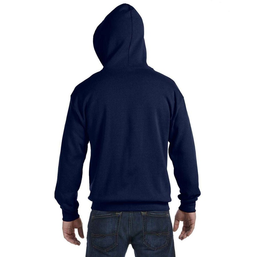 * Gildan Uni Navy Heavy Blend 50/50 Full Zip Hoodie | Full Zips