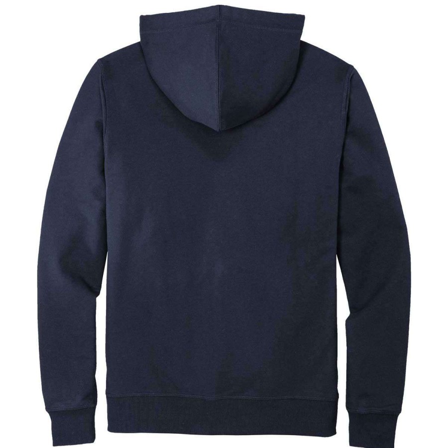 * District Men'S True Navy Re-Fleece Full-Zip Hoodie | Full Zips