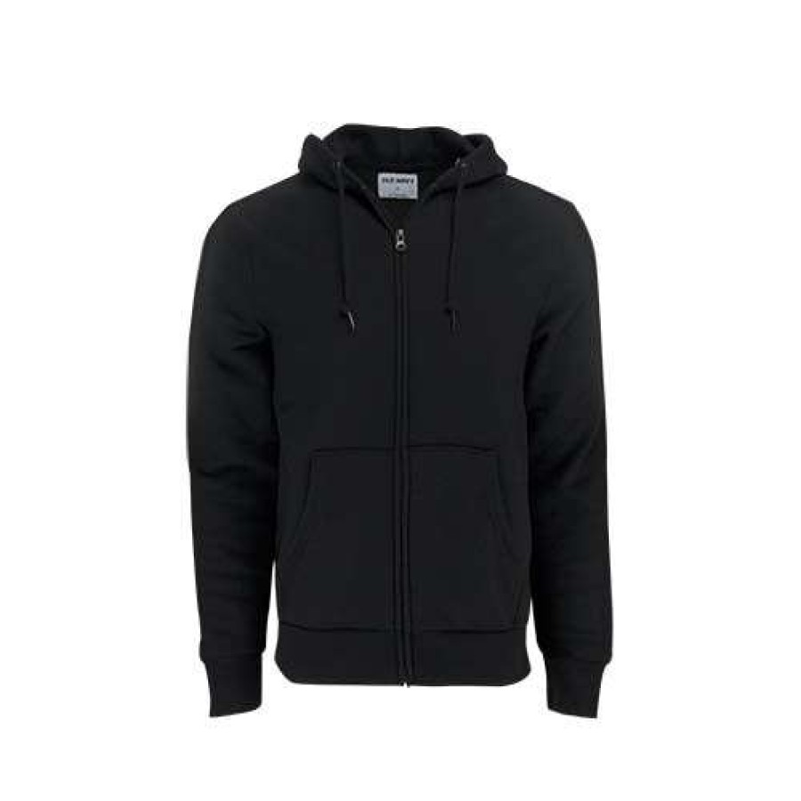 * Old Navy Men'S Black Core Full Zip Hoodie | Full Zips