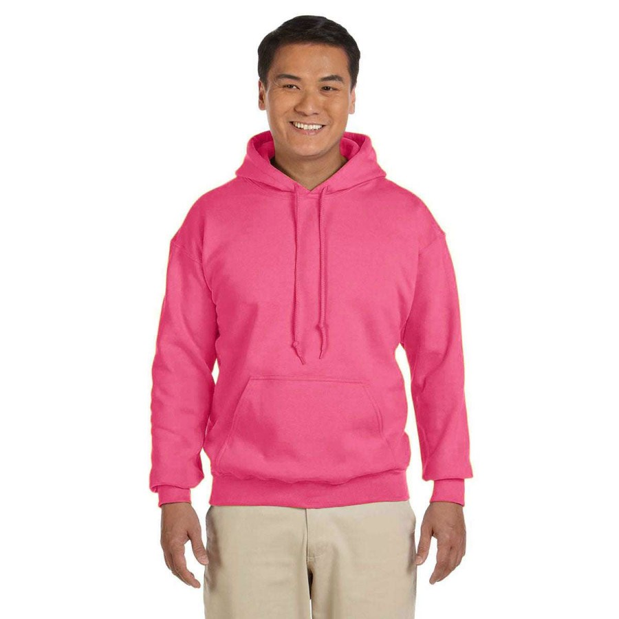 * Gildan Uni Safety Pink Heavy Blend 50/50 Hoodie | Sweatshirts