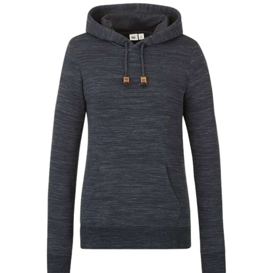 * Tentree Women'S Meteorite Black Space Dye Classic Hoodie | Sweatshirts