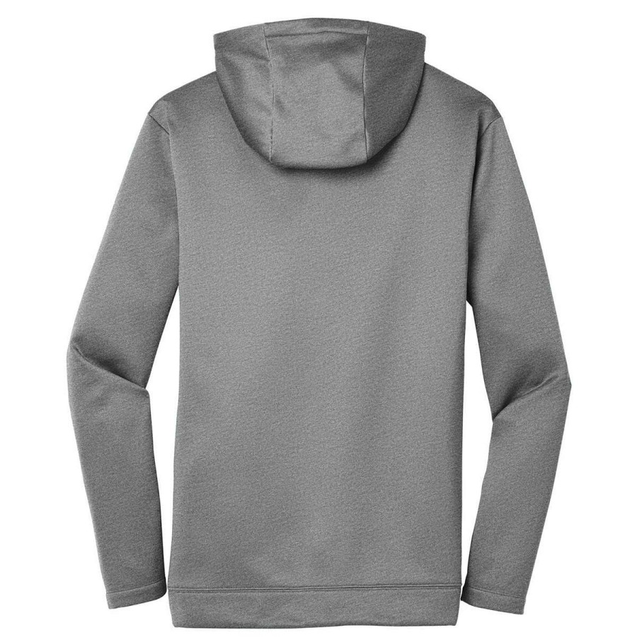 * Nike Men'S Dark Grey Heather Therma-Fit Full-Zip Fleece Hoodie | Full Zips