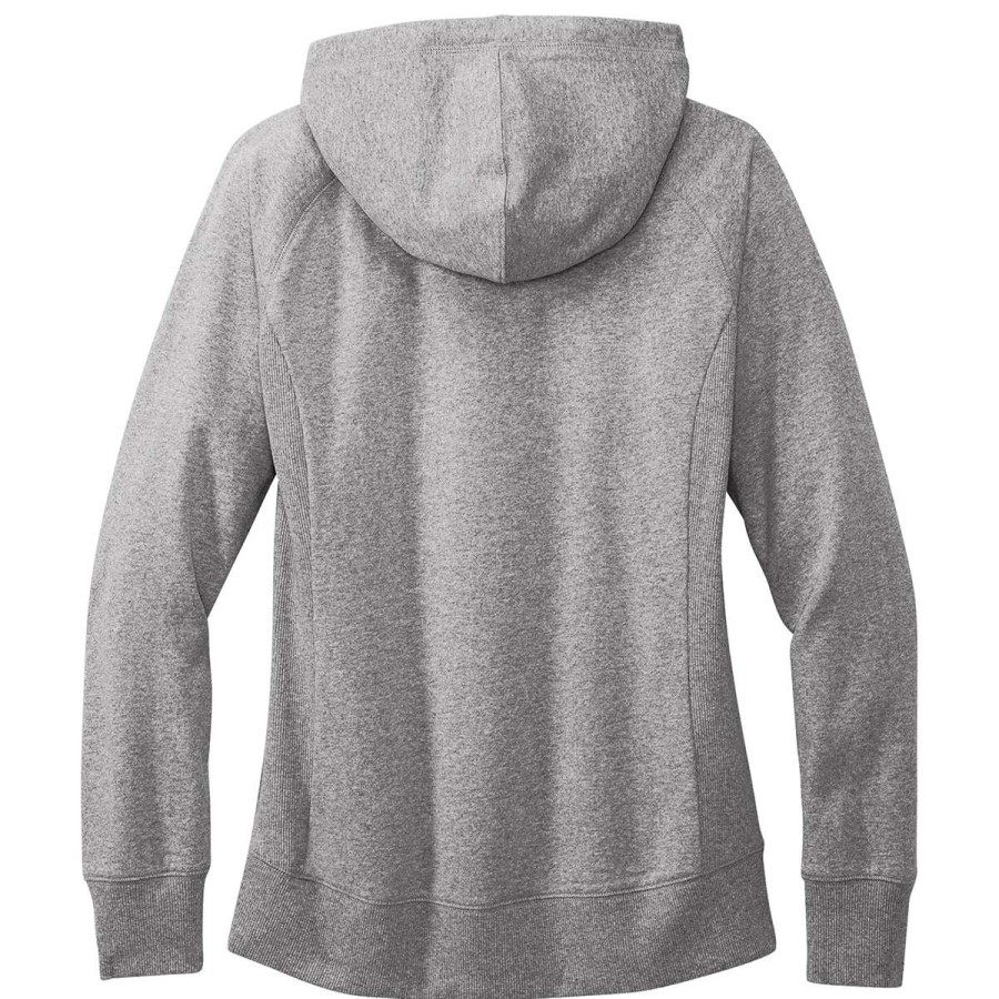 * District Women'S Light Heather Grey Re-Fleece Hoodie | Sweatshirts