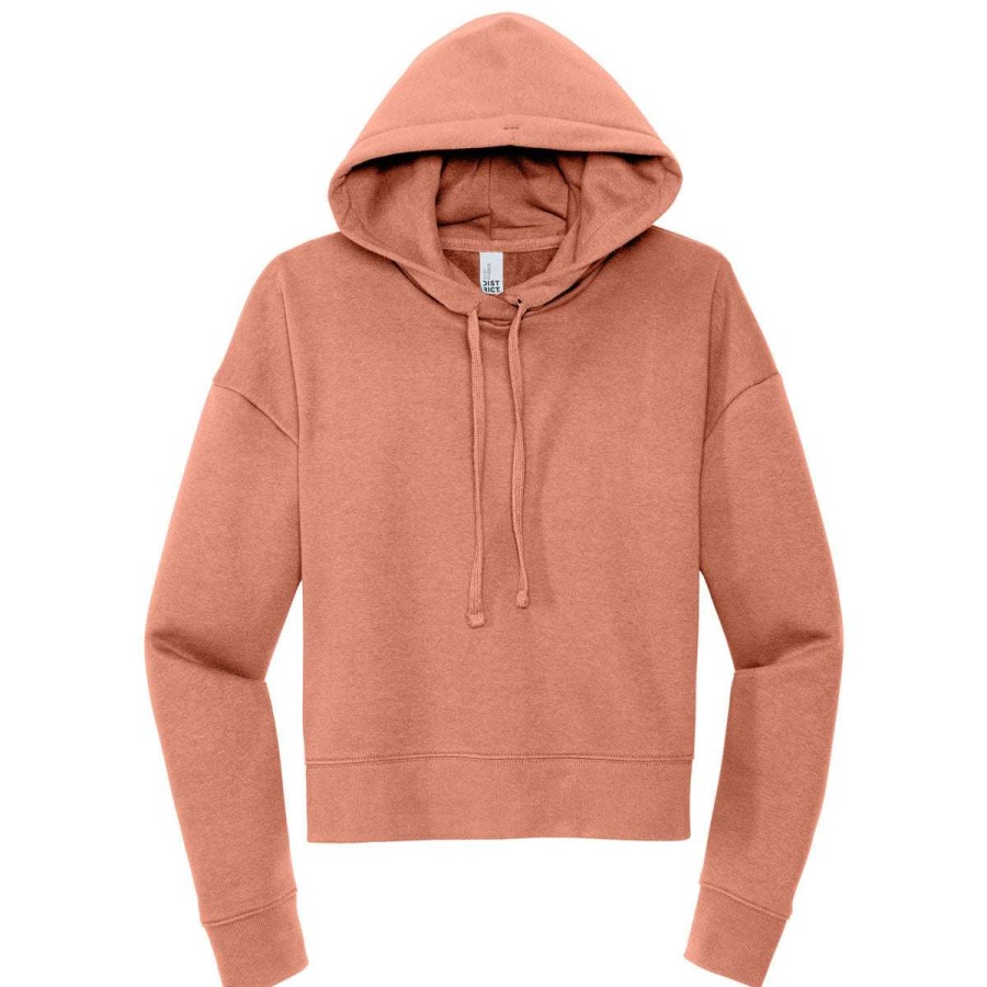 * District Women'S Desert Rose V.I.T Fleece Hoodie | Sweatshirts