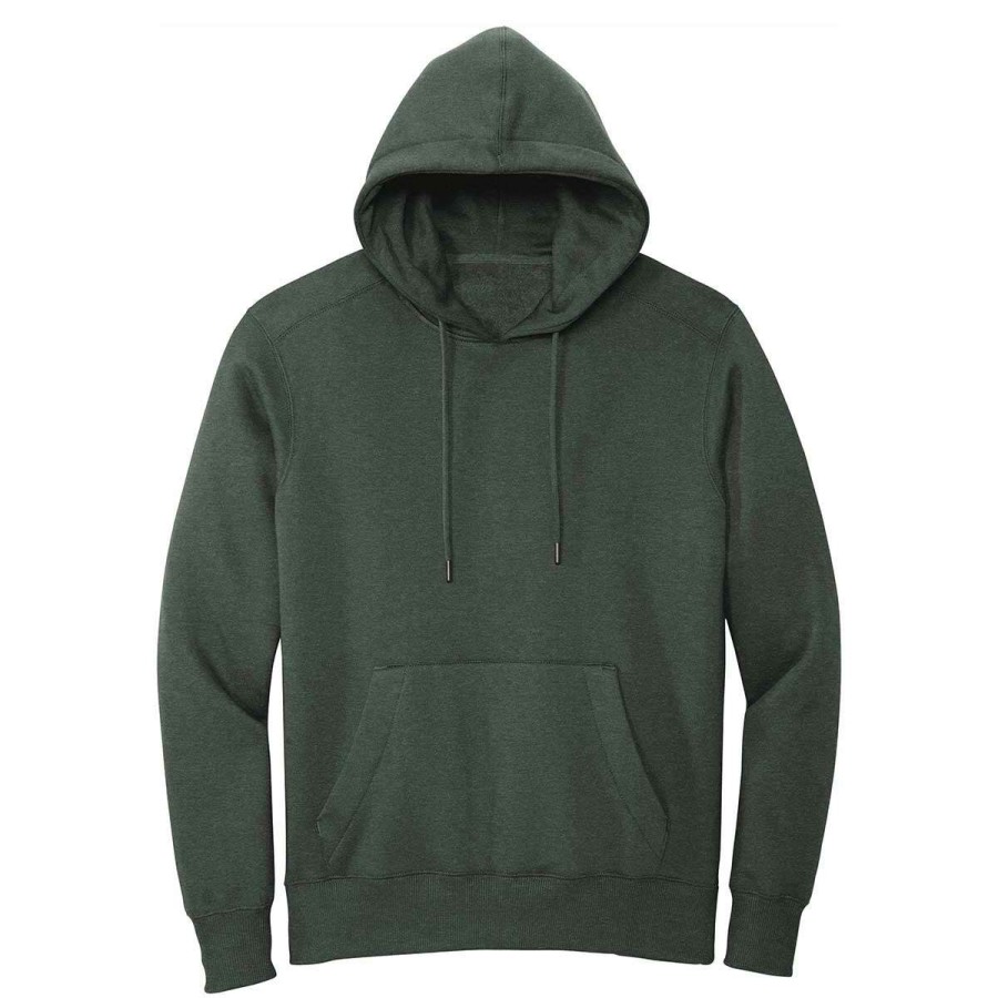 * District Men'S Heathered Forrest Green Perfect Weight Fleece Hoodie | Sweatshirts