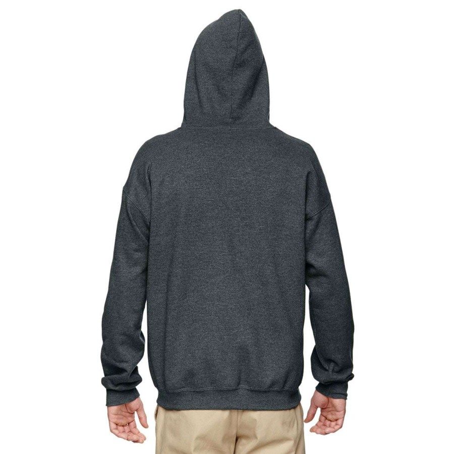 * Gildan Uni Dark Heather Heavy Blend 50/50 Full Zip Hoodie | Full Zips