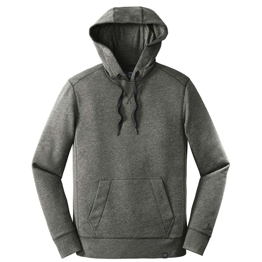 * New Era Men'S Black Twist French Terry Pullover Hoodie | Sweatshirts