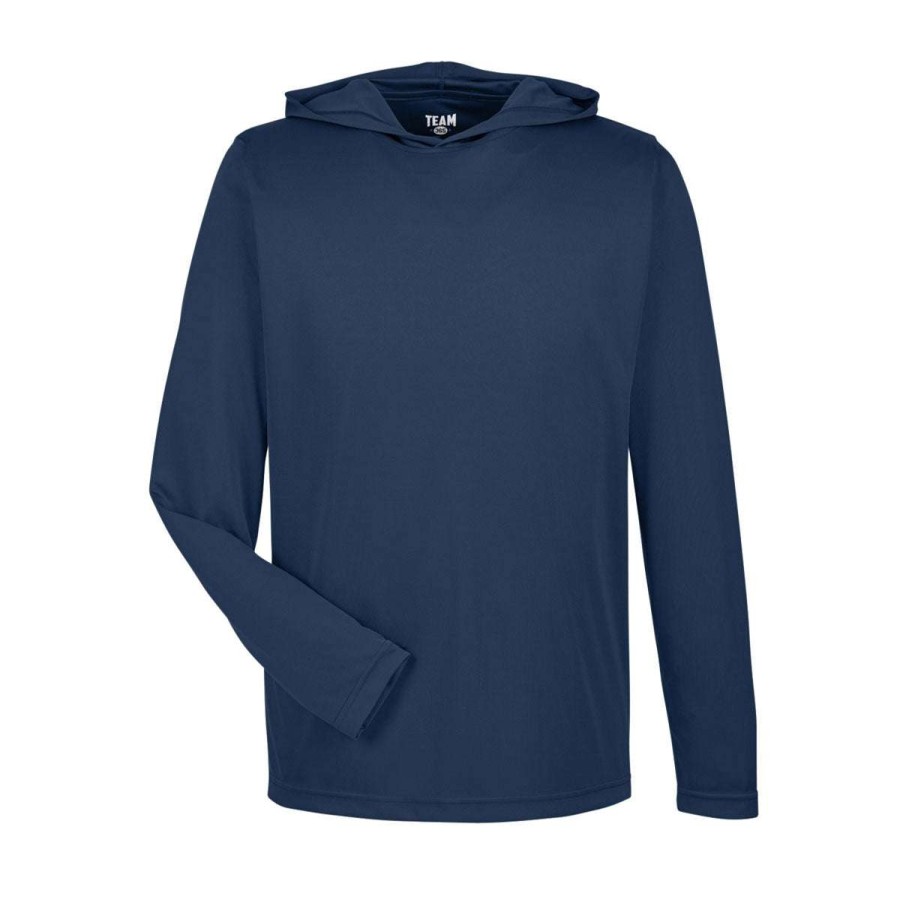 * Team 365 Men'S Sport Dark Navy Zone Performance Hoodie | Sweatshirts