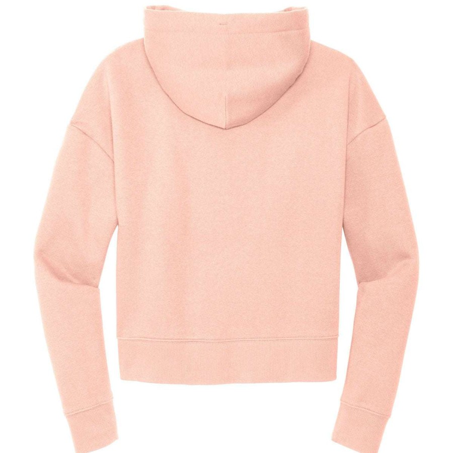 * District Women'S Rosewater Pink V.I.T Fleece Hoodie | Sweatshirts