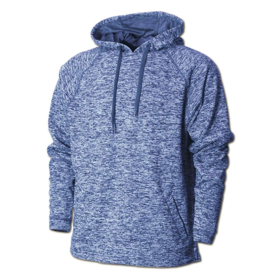 * Baw Men'S Navy Vintage Heather Hoodie | Sweatshirts