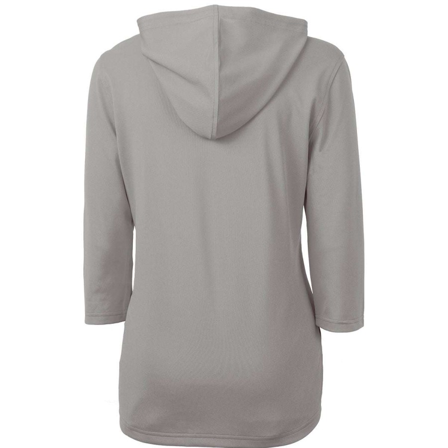 * Cutter & Buck Women'S Polished Virtue Eco Pique Recycled Half Zip Pullover Hoodie | Quarter Zips