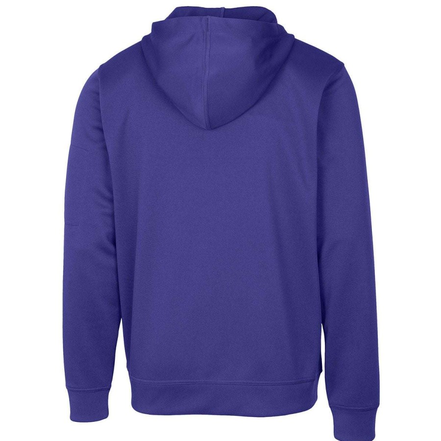 * Clique Men'S Royal Purple Lift Performance Full Zip Hoodie | Full Zips