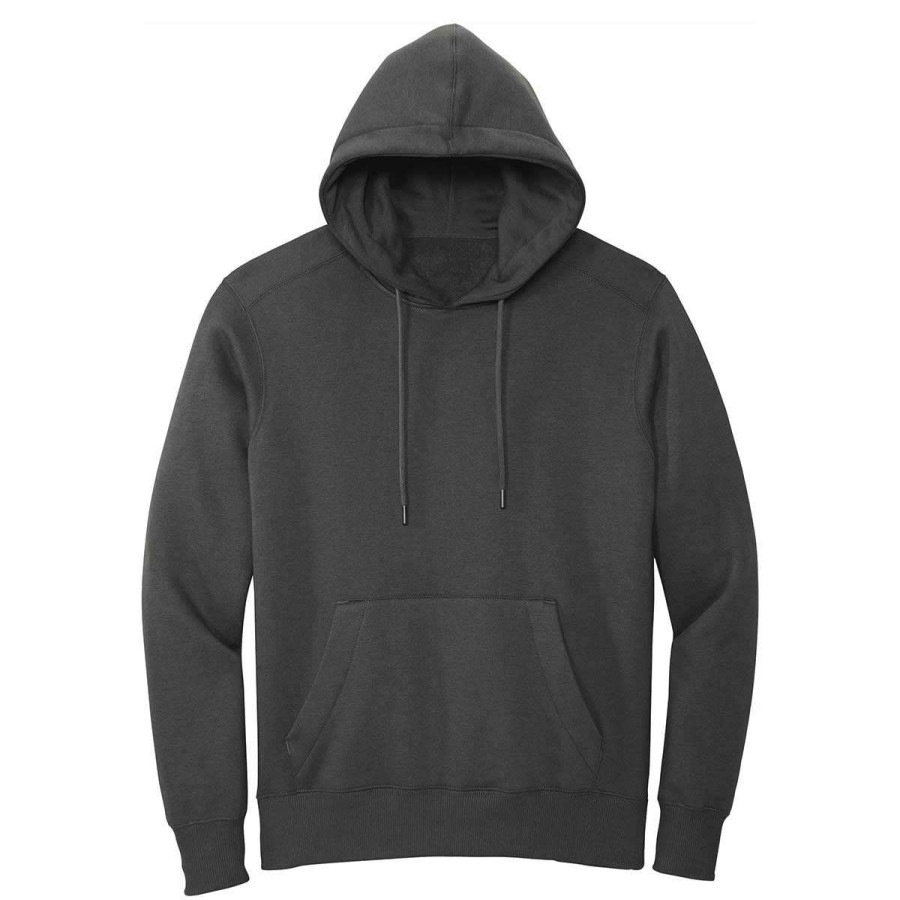 * District Men'S Charcoal Perfect Weight Fleece Hoodie | Sweatshirts