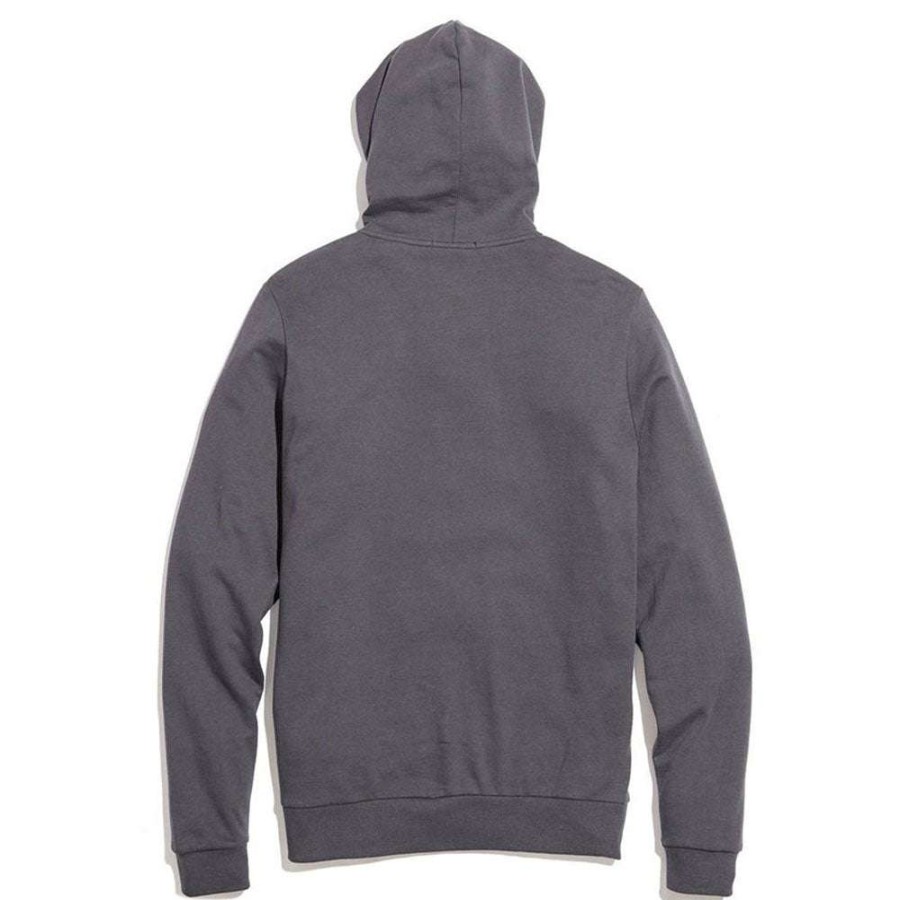 * Marine Layer Men'S Asphalt Grey Afternoon Hoodie | Full Zips