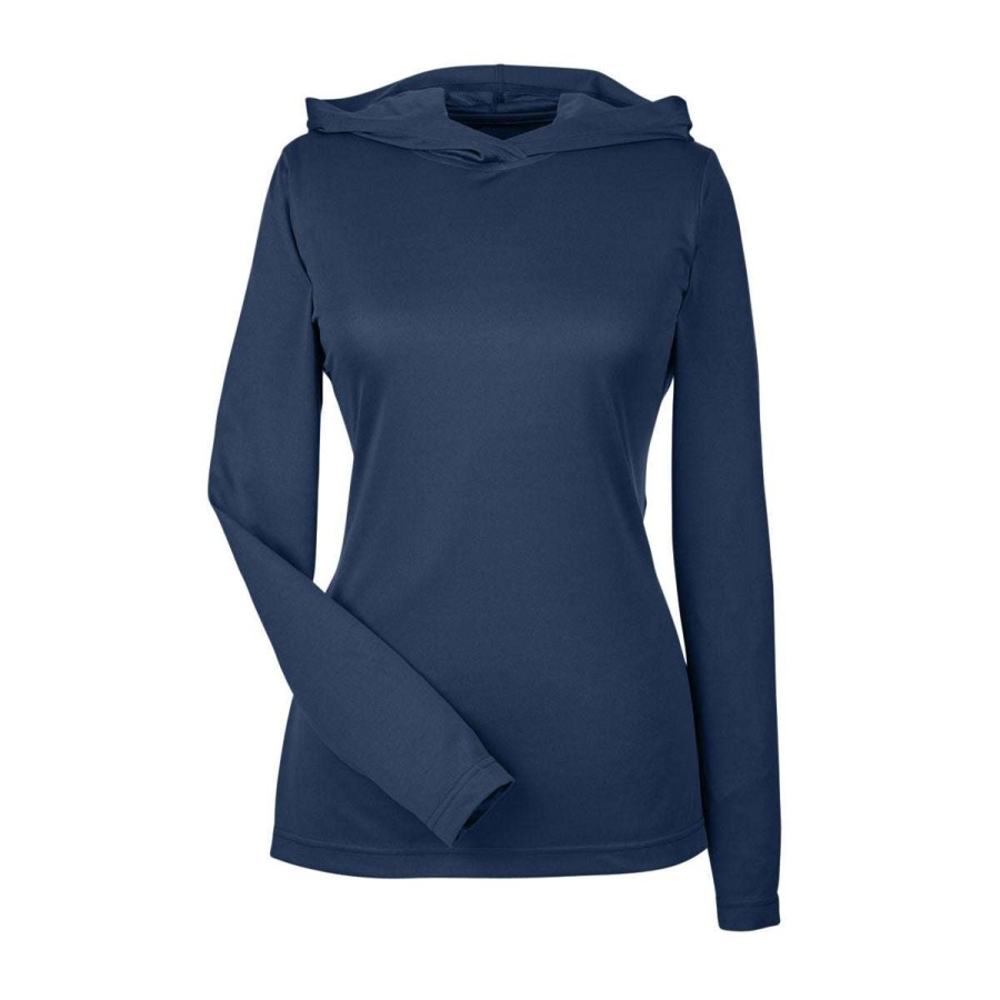 * Team 365 Women'S Sport Dark Navy Zone Performance Hoodie | Sweatshirts