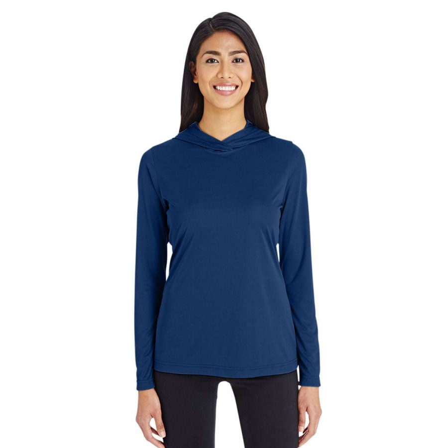 * Team 365 Women'S Sport Dark Navy Zone Performance Hoodie | Sweatshirts