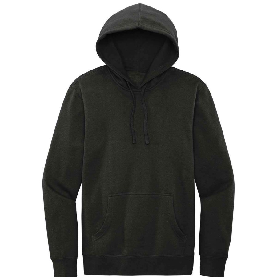 * District Men'S Black V.I.T. Fleece Hoodie | Sweatshirts