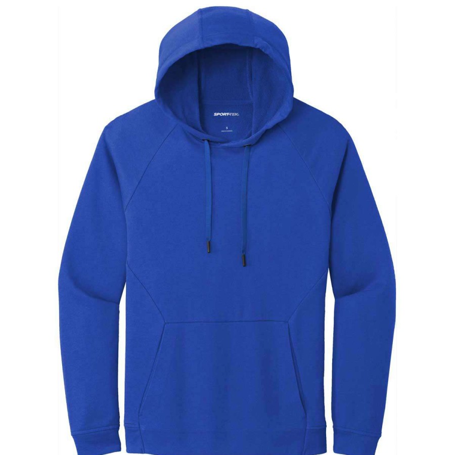 * Sport-Tek Men'S True Royal Lightweight French Terry Pullover Hoodie | Sweatshirts