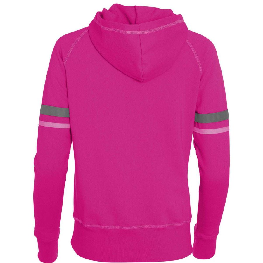 * Augusta Sportswear Augusta Women'S Power Pink/White/Graphite Spry Hoodie | Sweatshirts