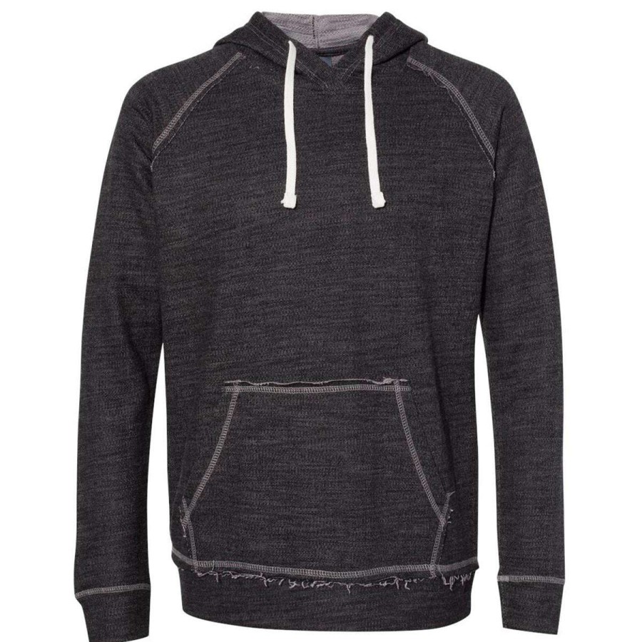 * J. America Men'S Charcoal Shore French Terry Hoodie | Sweatshirts