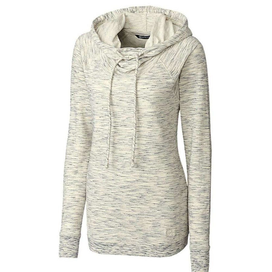 * Cutter & Buck Women'S Snow Tie Breaker Hoodie | Sweatshirts