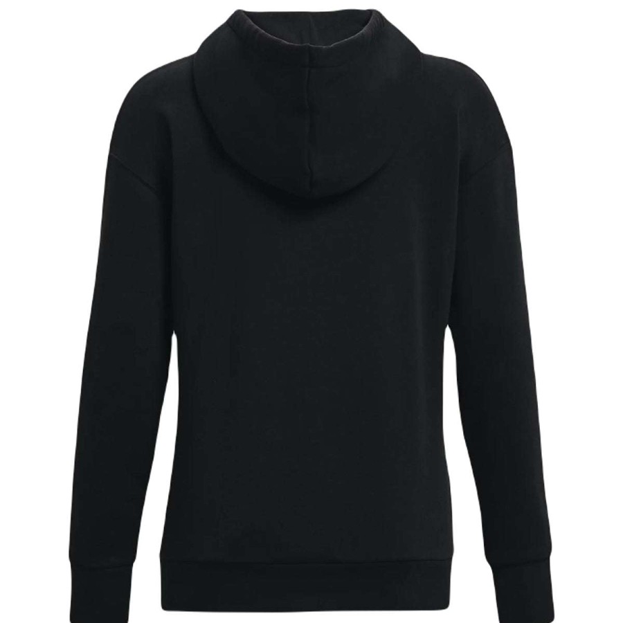 * Under Armour Women'S Black Essential Fleece Hoodie | Sweatshirts