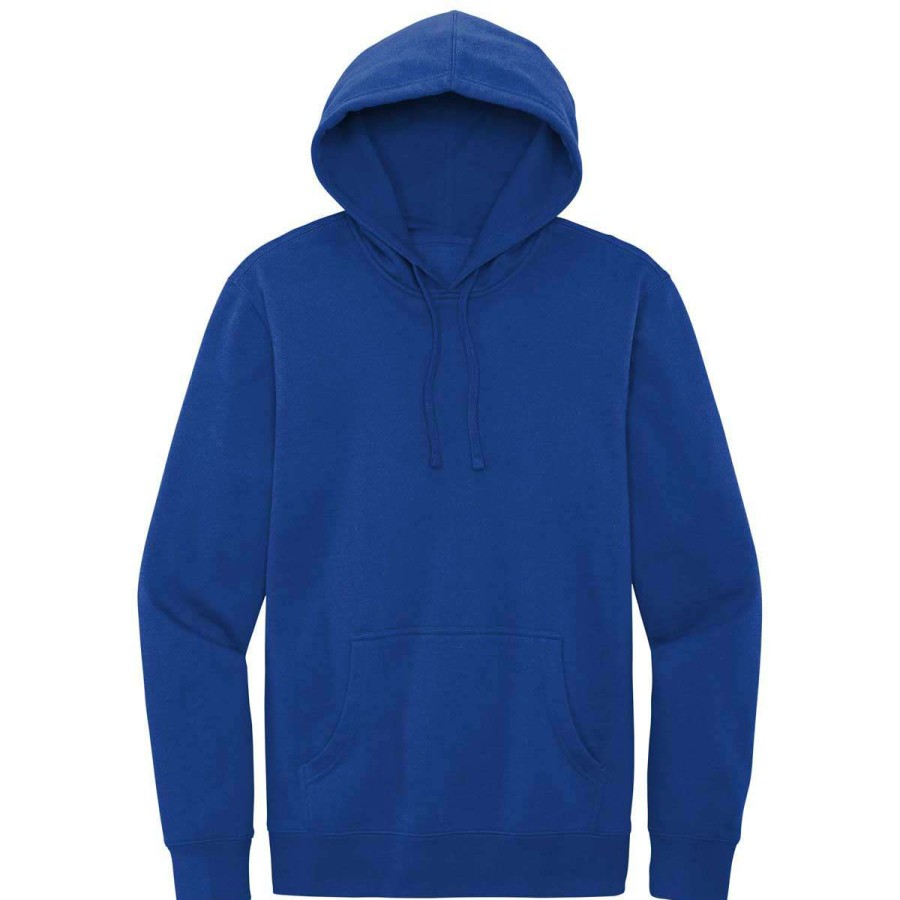 * District Men'S Deep Royal V.I.T. Fleece Hoodie | Sweatshirts