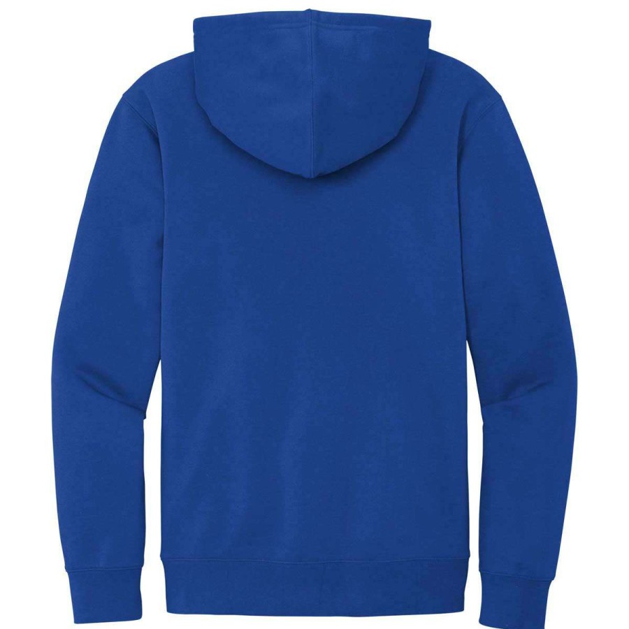 * District Men'S Deep Royal V.I.T. Fleece Hoodie | Sweatshirts