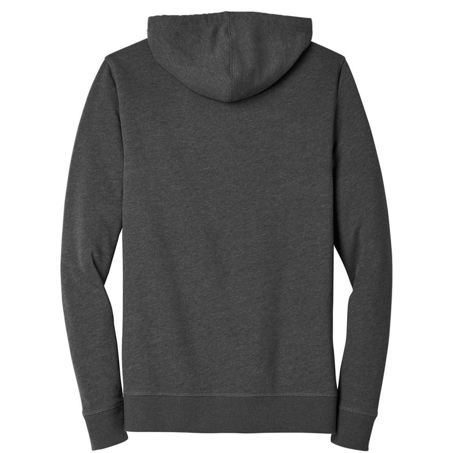 * Alternative Apparel Men'S Heather Deep Charcoal Rider Blended Fleece Pullover Hoodie | Sweatshirts