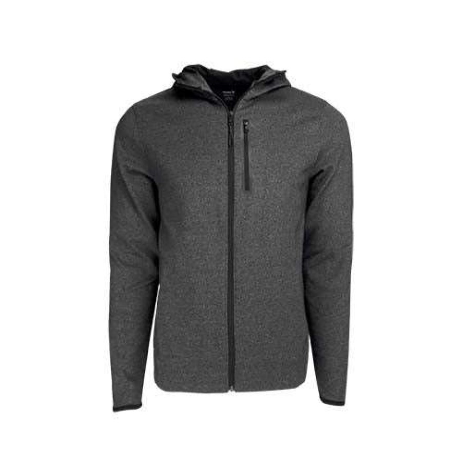 * Old Navy Men'S Charcoal Grey Dynamic Fleece Hoodie | Full Zips