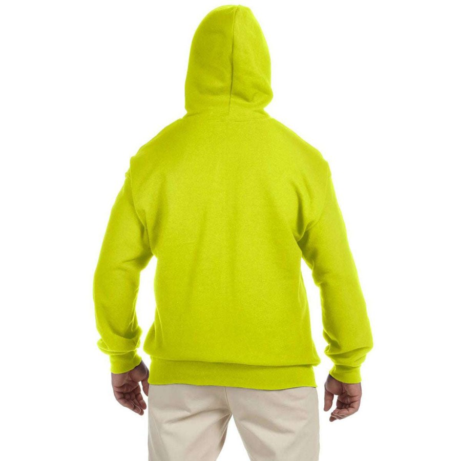 * Gildan Uni Safety Green Dryblend 9 Oz. 50/50 Full Zip Hoodie | Full Zips