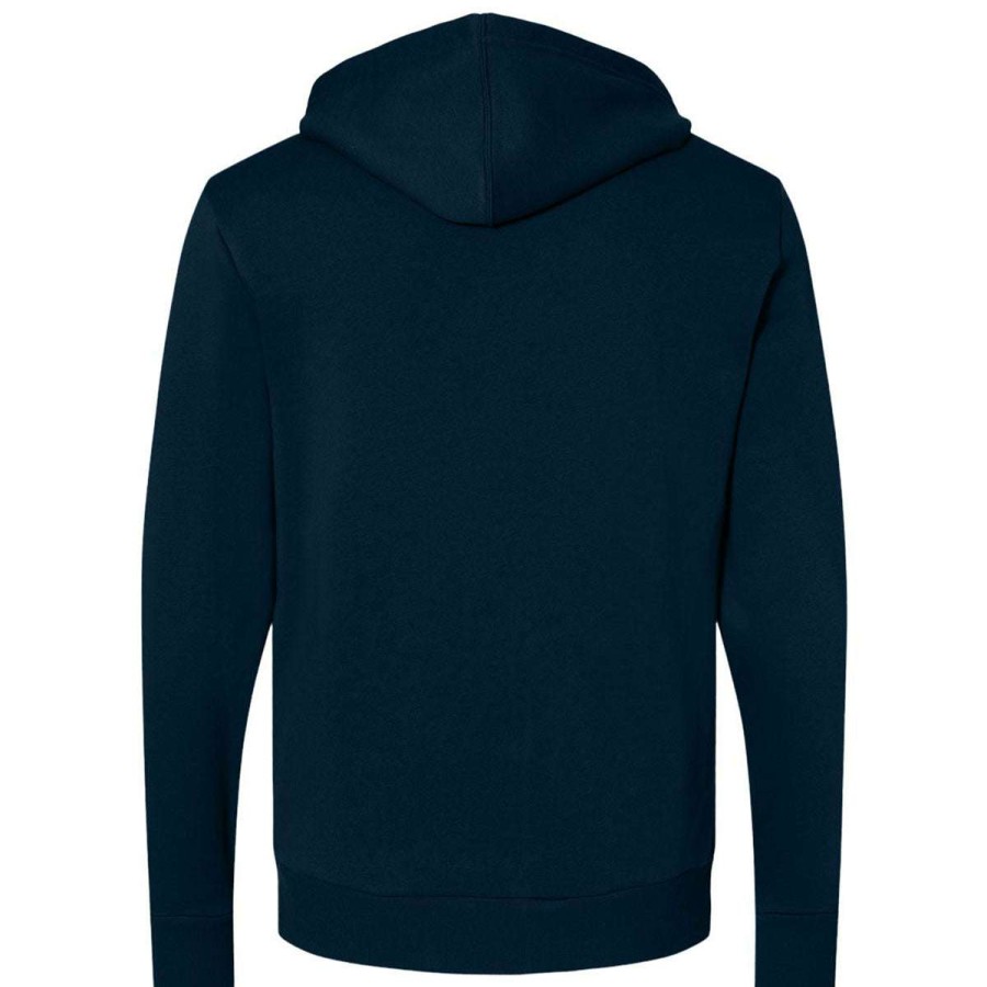 * Alternative Apparel Men'S Midnight Navy Eco-Cozy Fleece Zip Hoodie | Full Zips