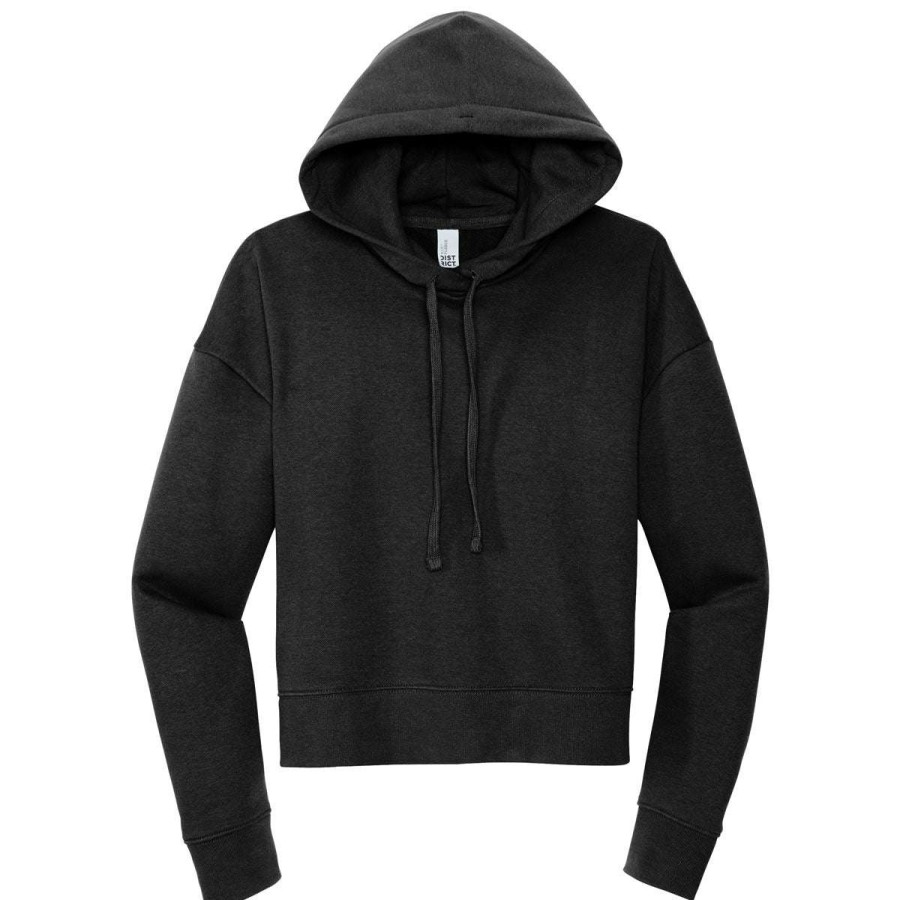 * District Women'S Black V.I.T Fleece Hoodie | Sweatshirts