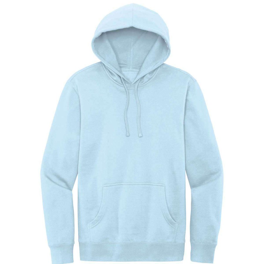 * District Men'S Ice Blue V.I.T. Fleece Hoodie | Sweatshirts