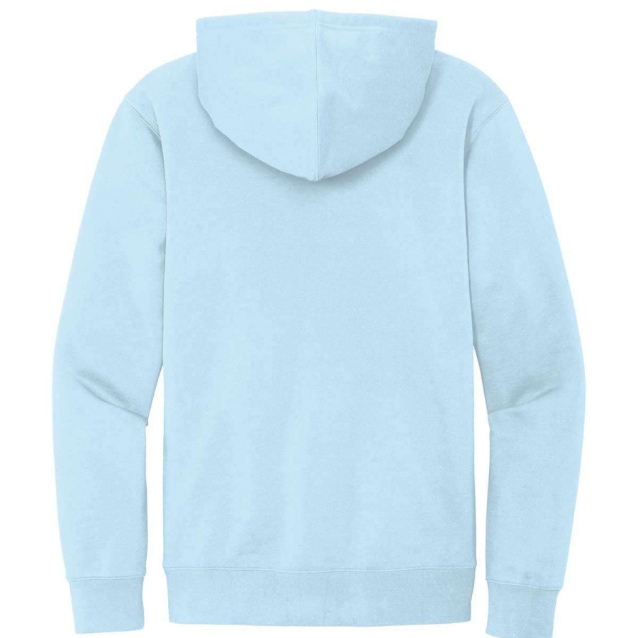 * District Men'S Ice Blue V.I.T. Fleece Hoodie | Sweatshirts