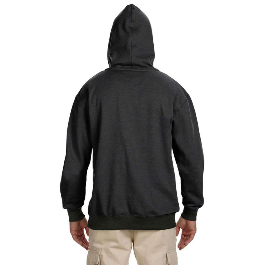 * Econscious Men'S Charcoal Adult Organic/Recycled Heathered Fleece Pullover Hoodie | Sweatshirts