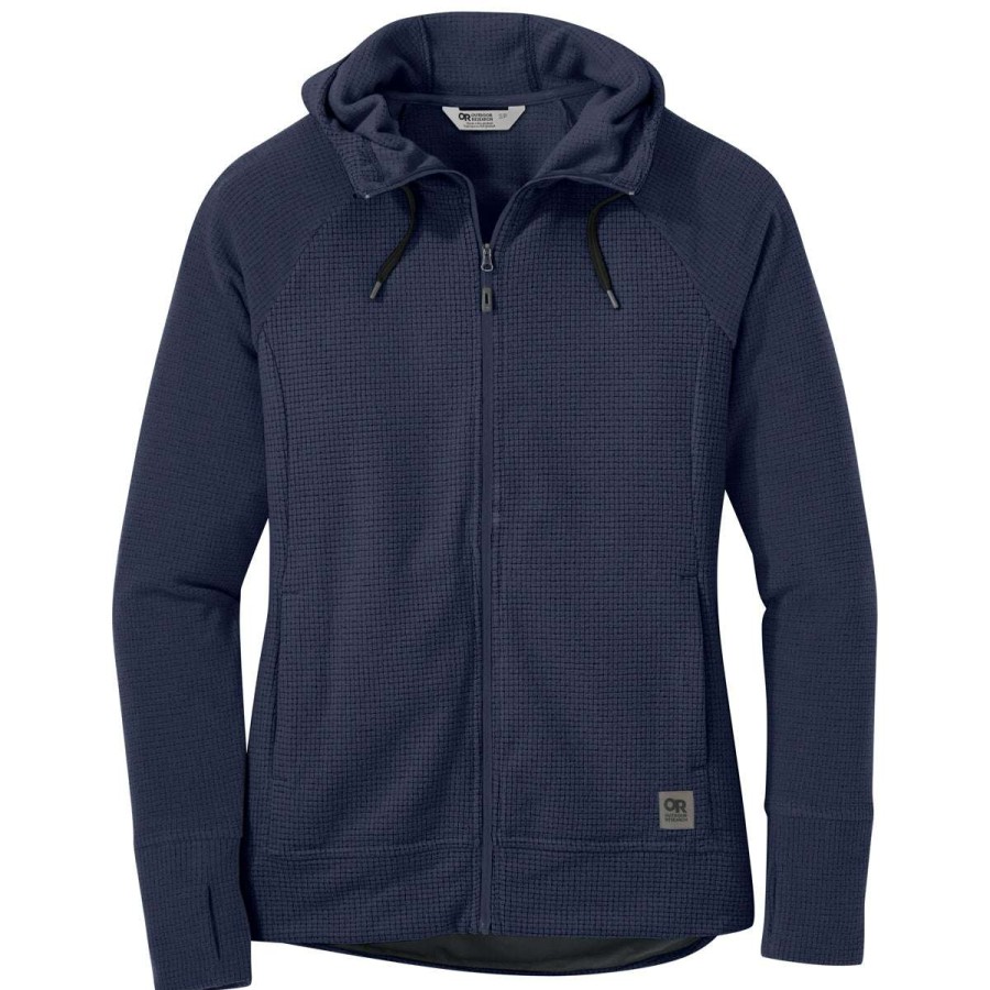 * Outdoor Research Women'S Naval Blue Trail Mix Hoodie | Full Zips